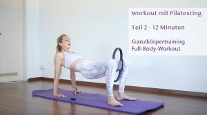 Samoja Fitness Workout mit Pilatesring, Ganzkörpertraining