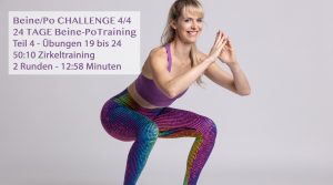 Samoja Fitness 24 Tage Beine-Po-Challenge - Beine Po Training