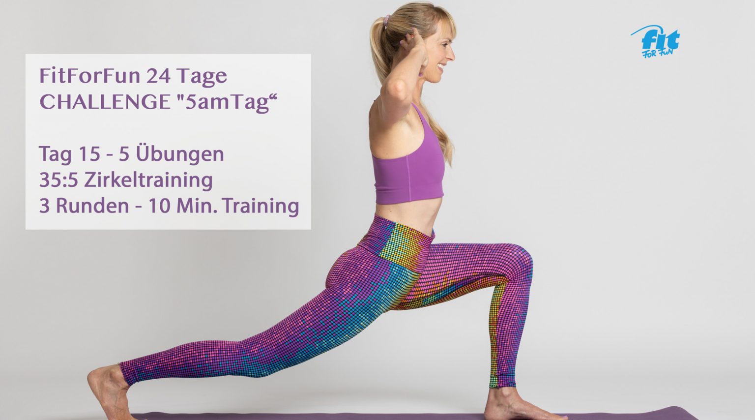 FitForFunChallenge Adventskalender 2022 Samoja Fitness