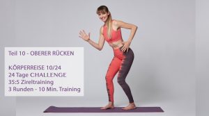 10/24 Training oberer Rücken für Anfängerinnen - Morgenroutine - 5 Übungen