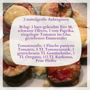Auberginen-Mini-Pizza vegetarisches Rezept