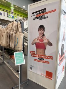 AFAIR Intersana Samoja Fitness 2026 Eingang Renate Dumreicher
